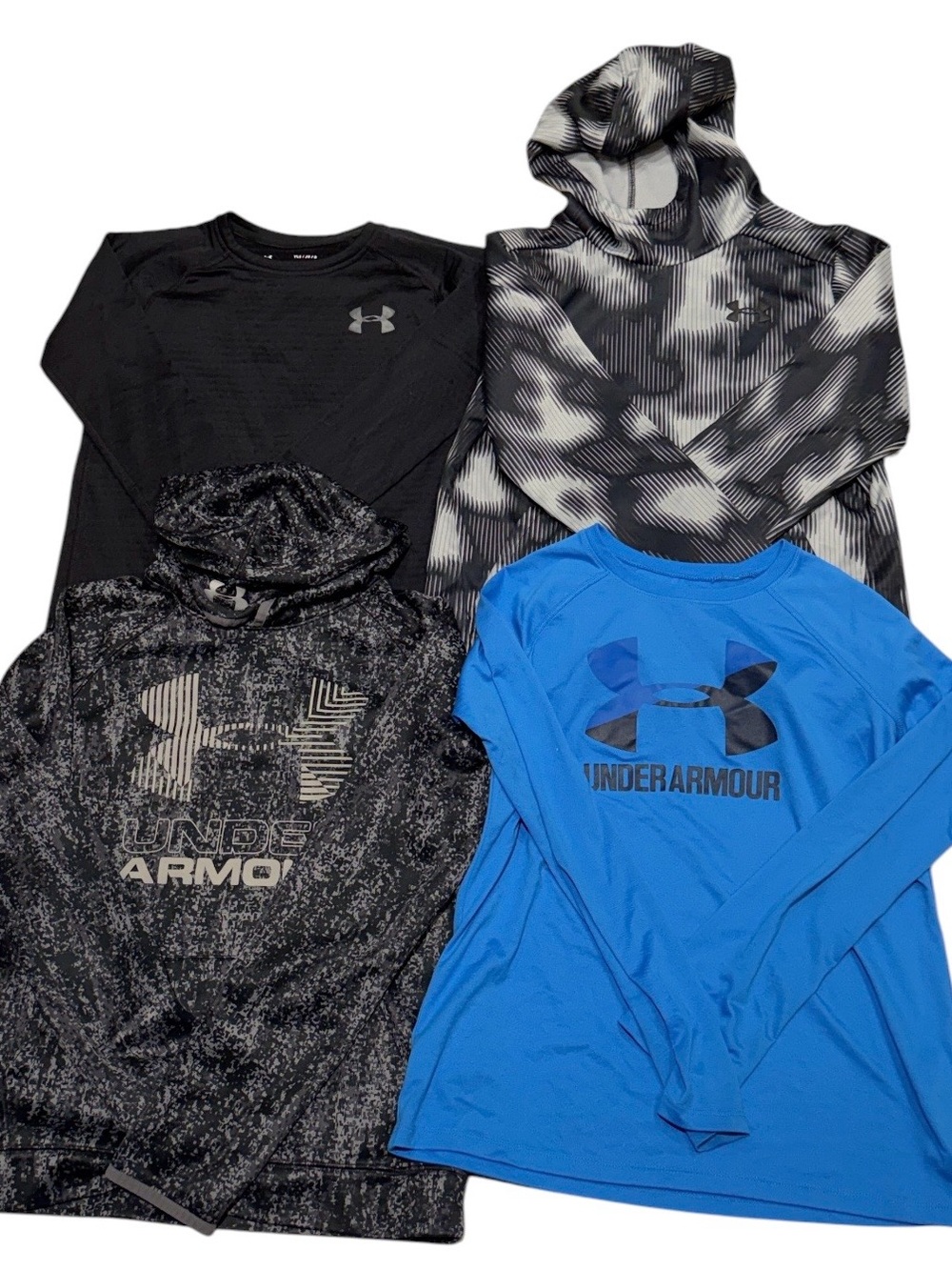 Under Armour Kids Long Sleeve Hoodies & Shirts size large